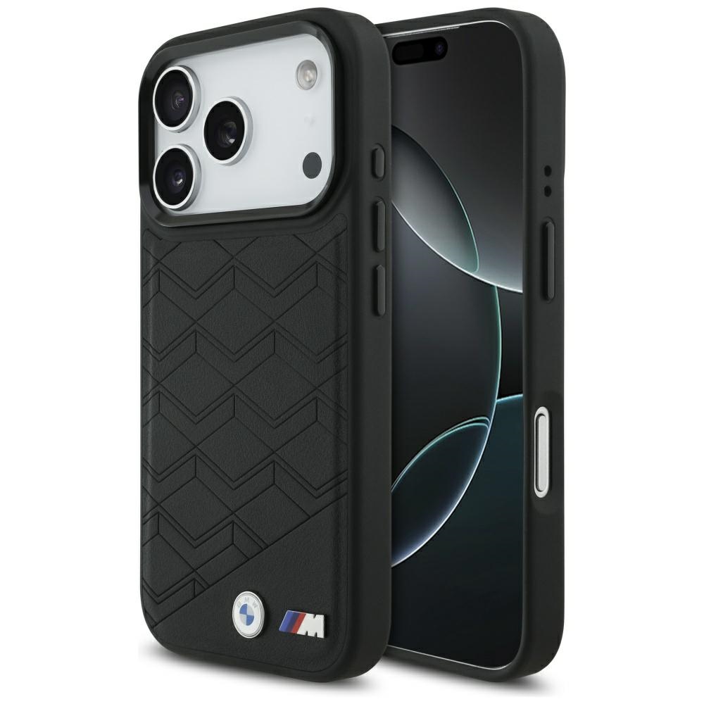 BMW M Shape Logo MagSafe dėklas telefonui iPhone 17 Pro - juodas