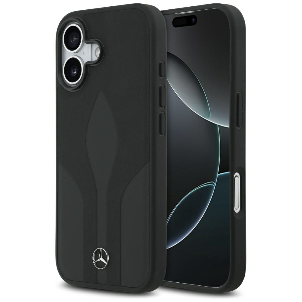 Mercedes odinis The Move Magnetinis dėklas telefonui iPhone 17 - juodas