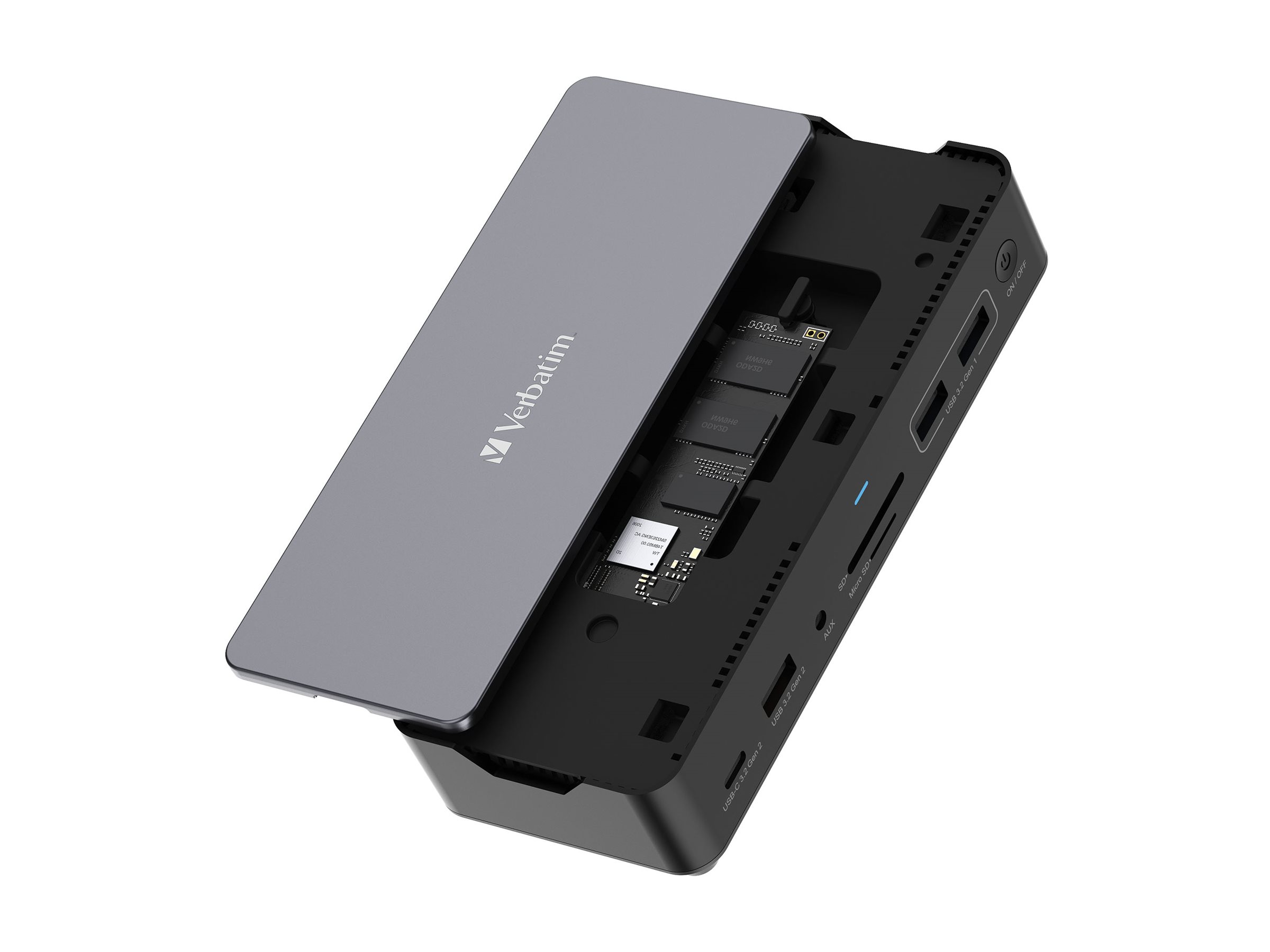 VERBATIM USB-C Pro doko stotis 15 prievadų