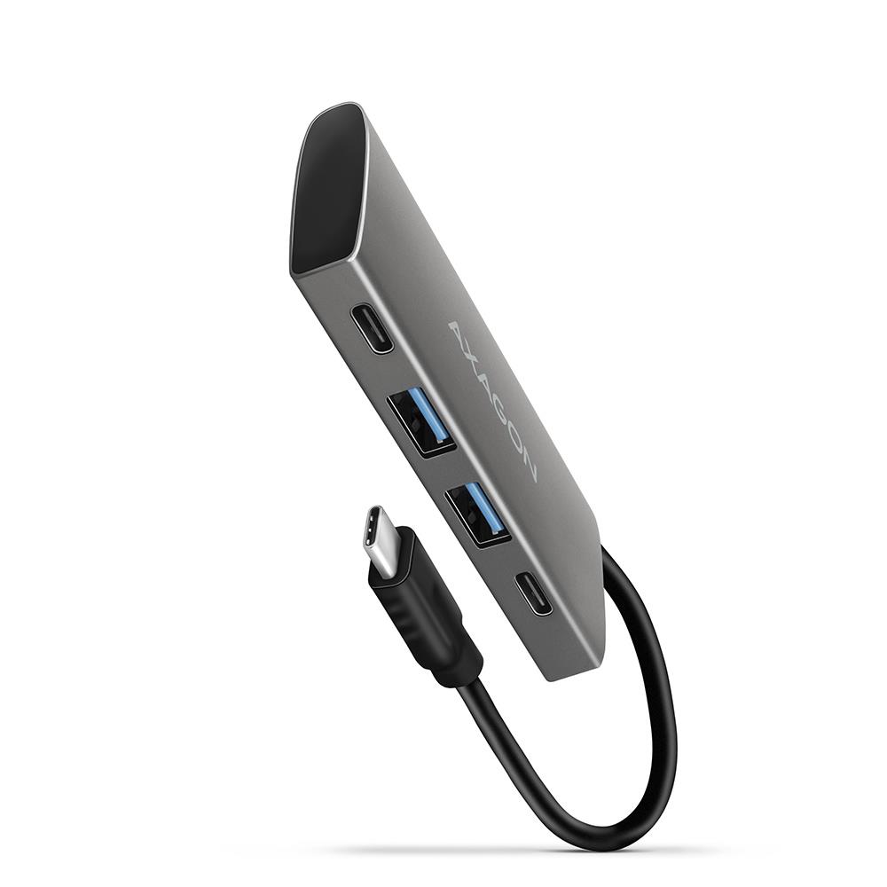 I/O ŠAKOTUVAS USB3.2 4 PRIEVADŲ/0.13M HMC-4G2 AXAGON