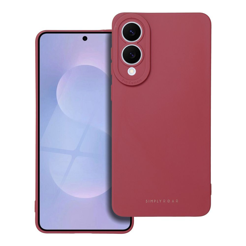 ROAR dėklas LUNA SAMSUNG S25 Edge Raudona