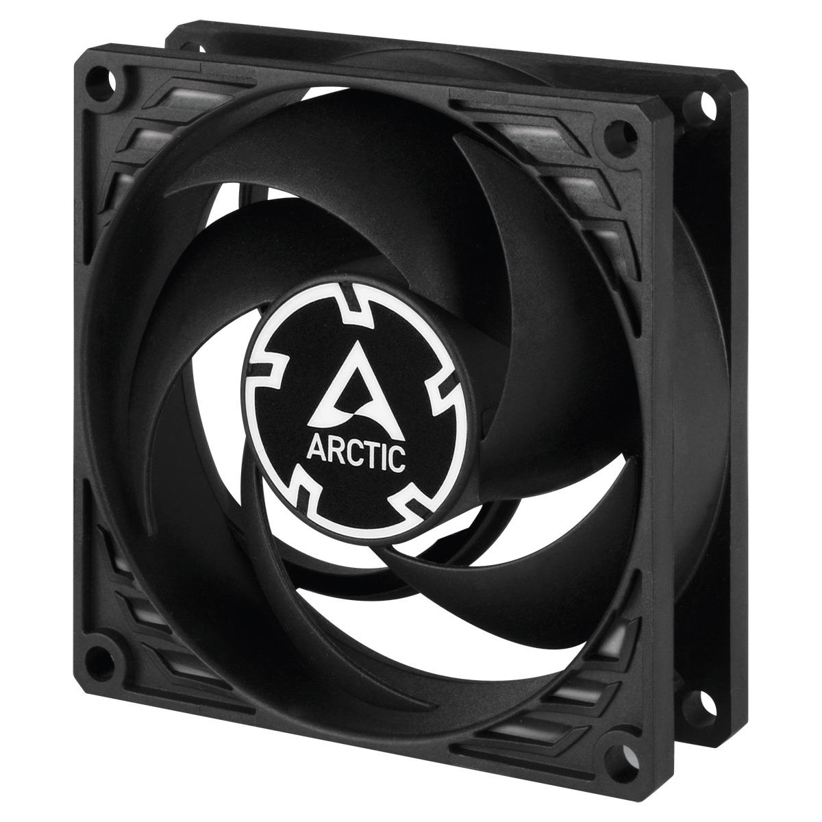 ARCTIC P8 PWM PST korpuso ventiliatorius, 4-pin, 80mm, juodas