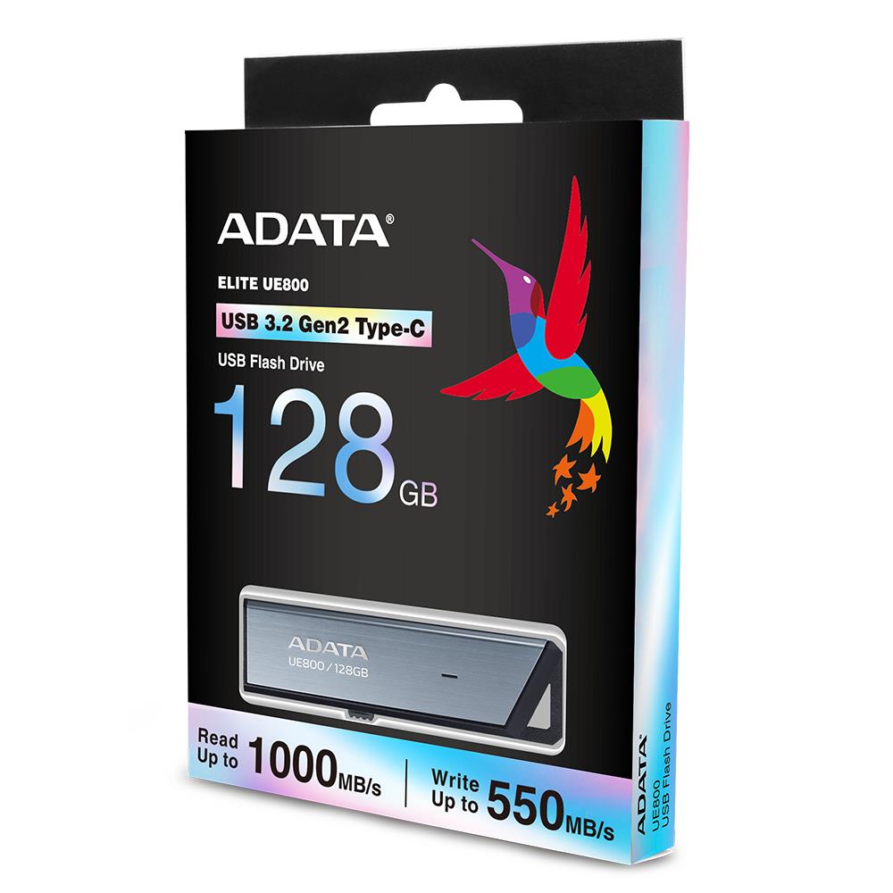 USB-C atmintinė ADATA 128GB sidabrinė