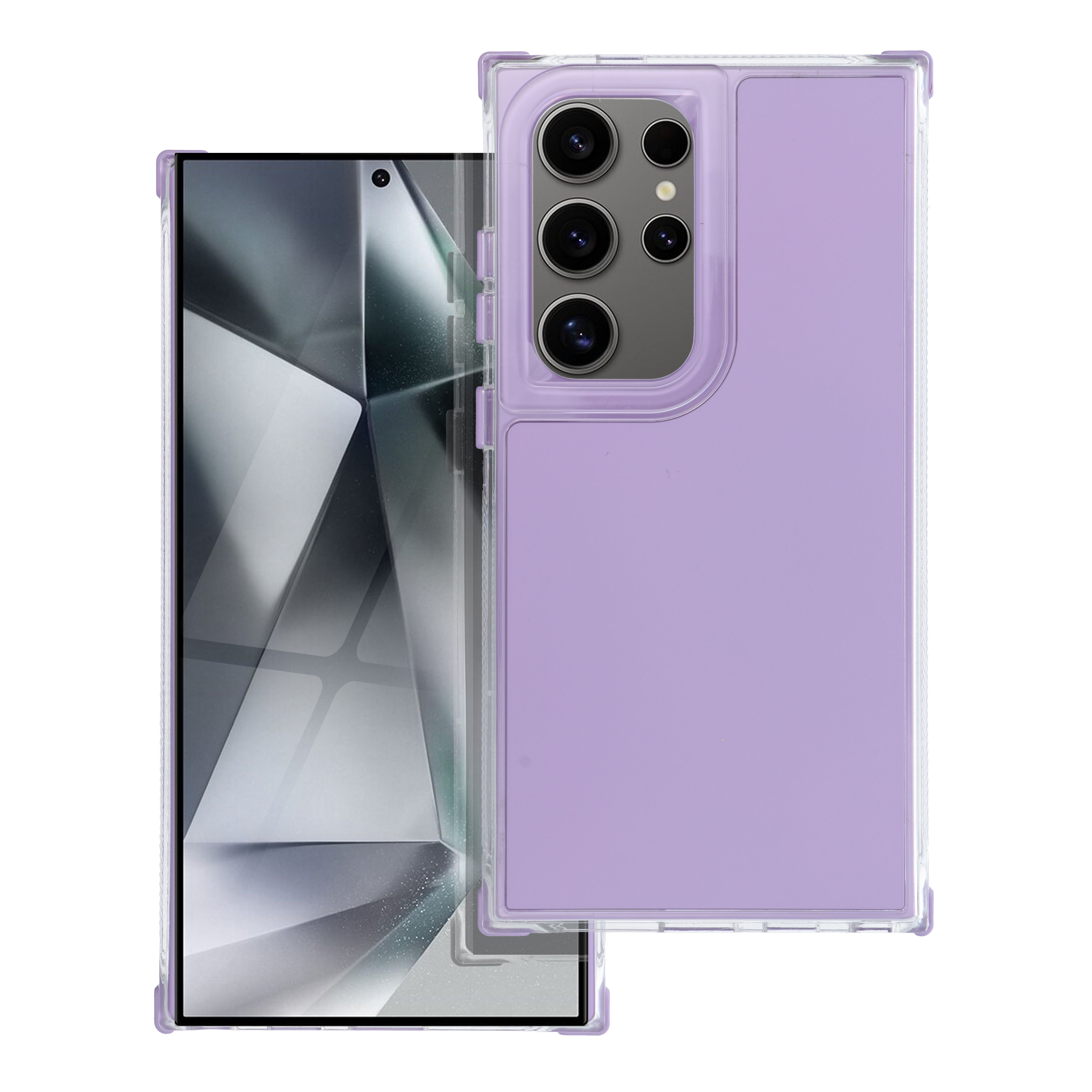 MATRIX dėklas telefonui SAMSUNG A15 4G / A15 5G šviesiai violetinis