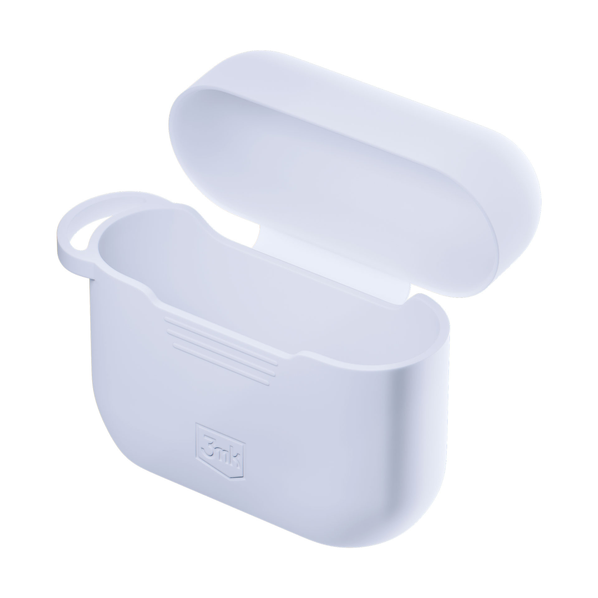 3mk silikoninis dėklas AirPods Pro 3 ausinėms – baltas