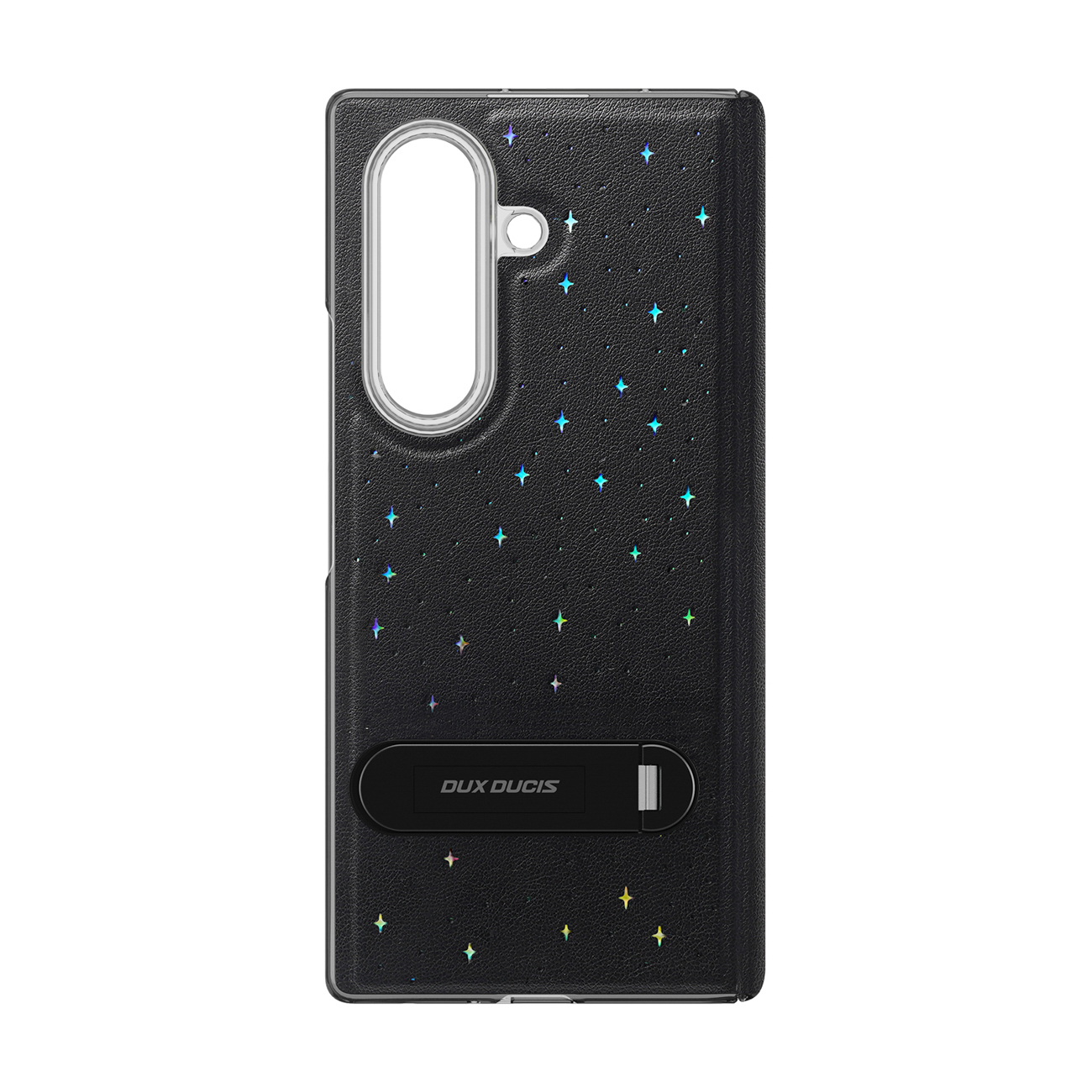 Dux Ducis Stex dėklas Samsung Galaxy Z Fold 7 su 360° stovu - Juodas