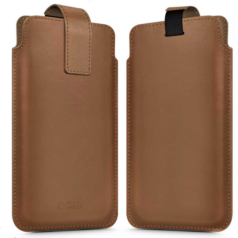Tech-Protect SM65 dėklas 6.0–6.9" išmaniesiems telefonams - rudas
