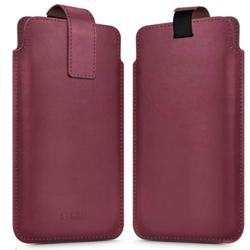 Tech-Protect SM65 dėklas 6.0–6.9" išmaniesiems telefonams - bordo
