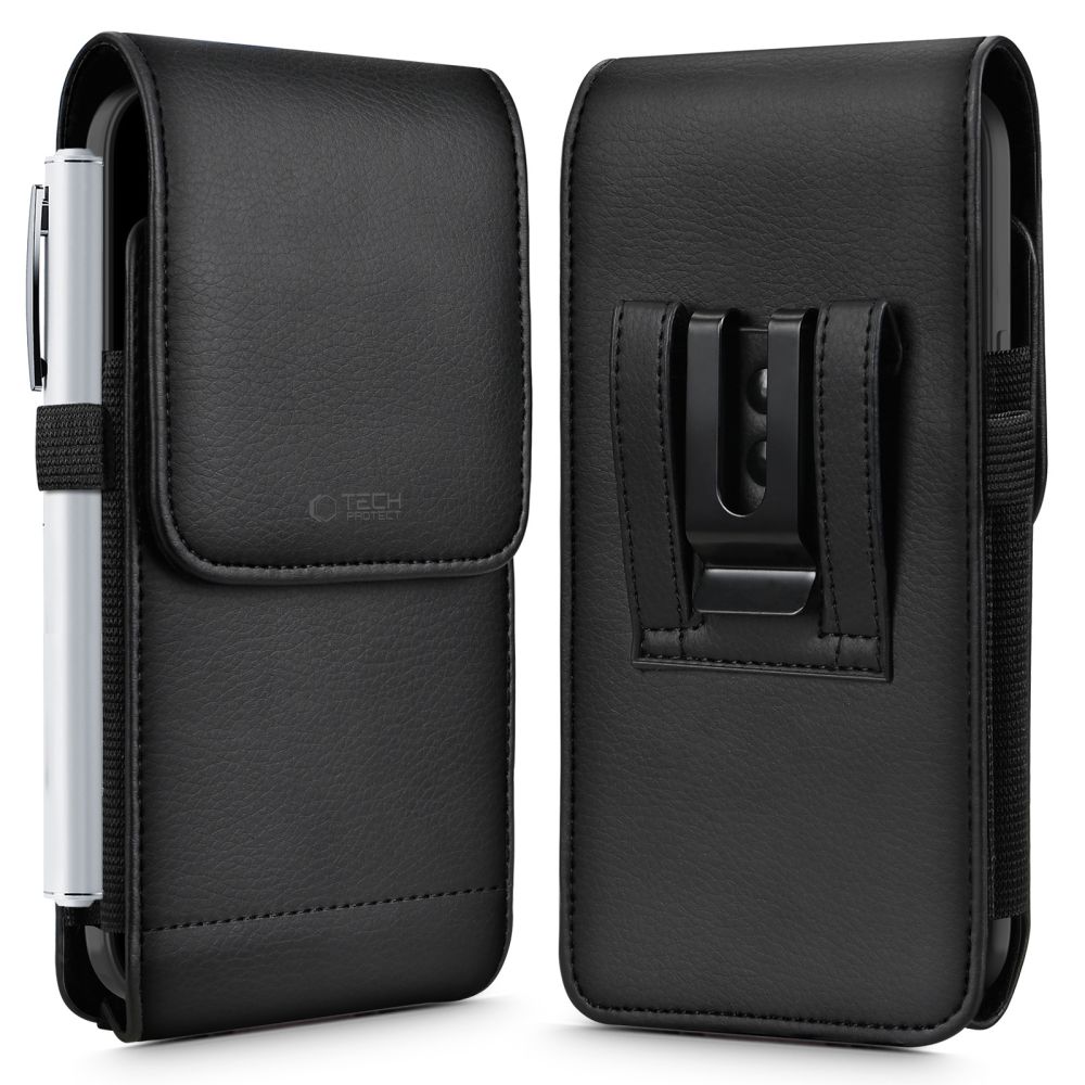 Tech-Protect SM75 dėklas 5.8–6.8" išmaniesiems telefonams - juodas