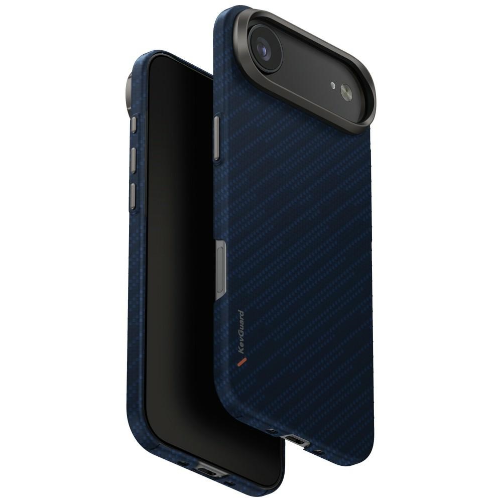 Uniq Keva EDGE Magclick įkrovimo dėklas telefonui iPhone Air – mėlynas