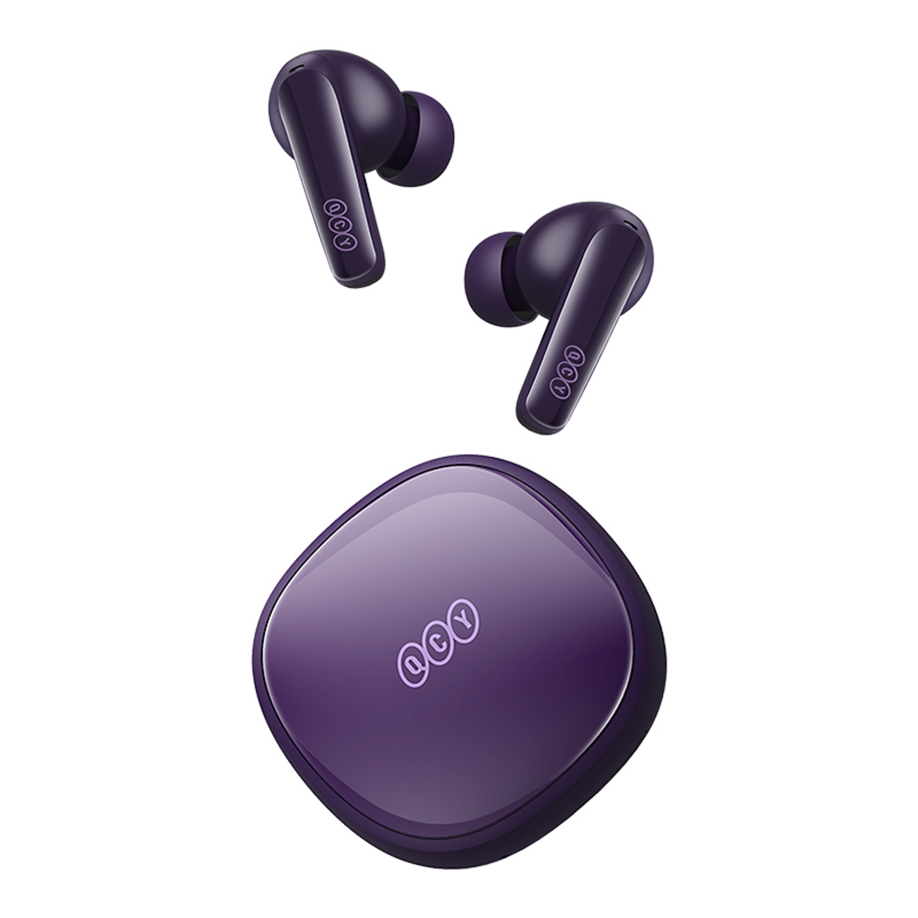 QCY T13X vidinės ausinės su ENC IPX5 "Bluetooth 5.3" - baltos spalvos