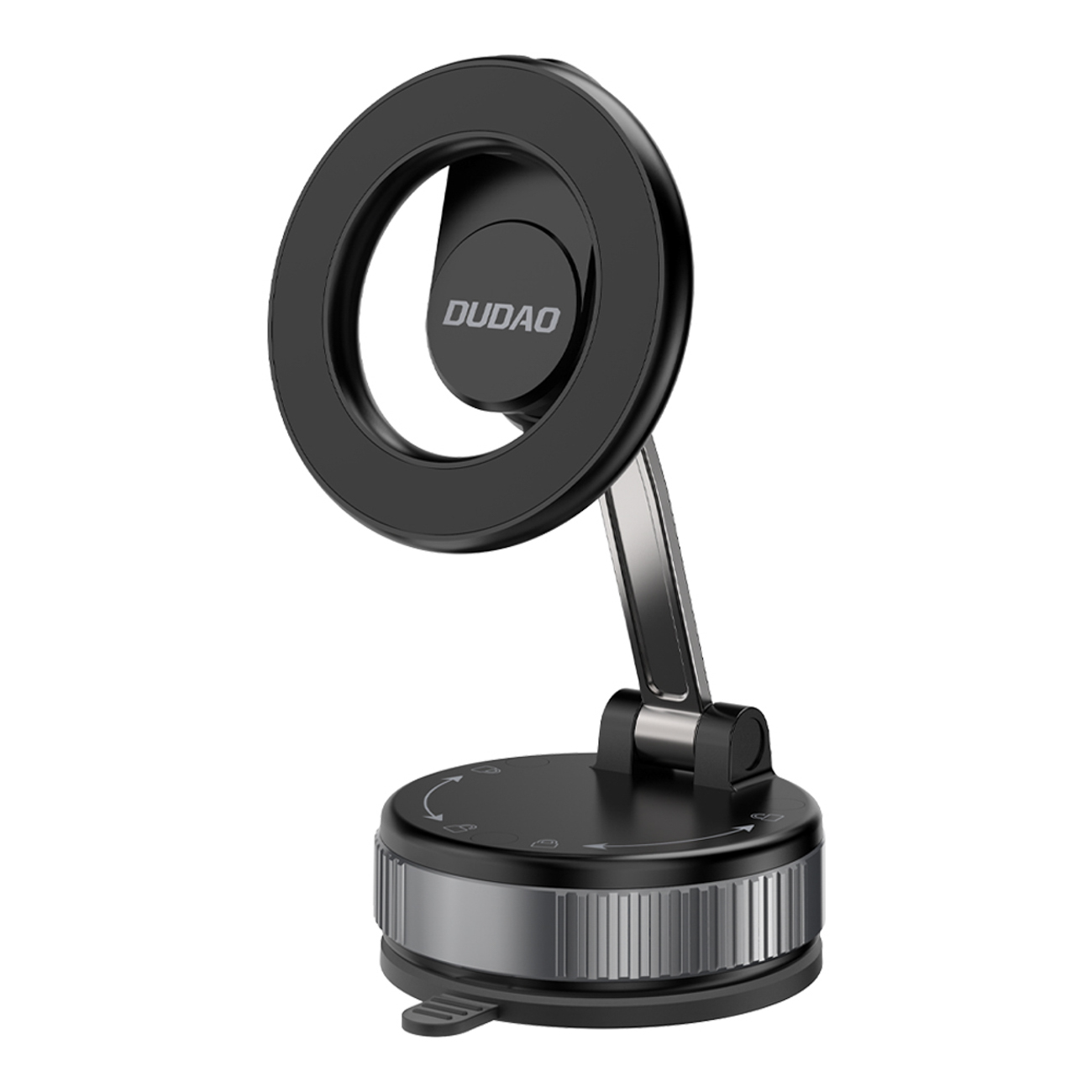 Dudao F24X MagSafe Compatible Car Holder with Suction Cup - Juodas