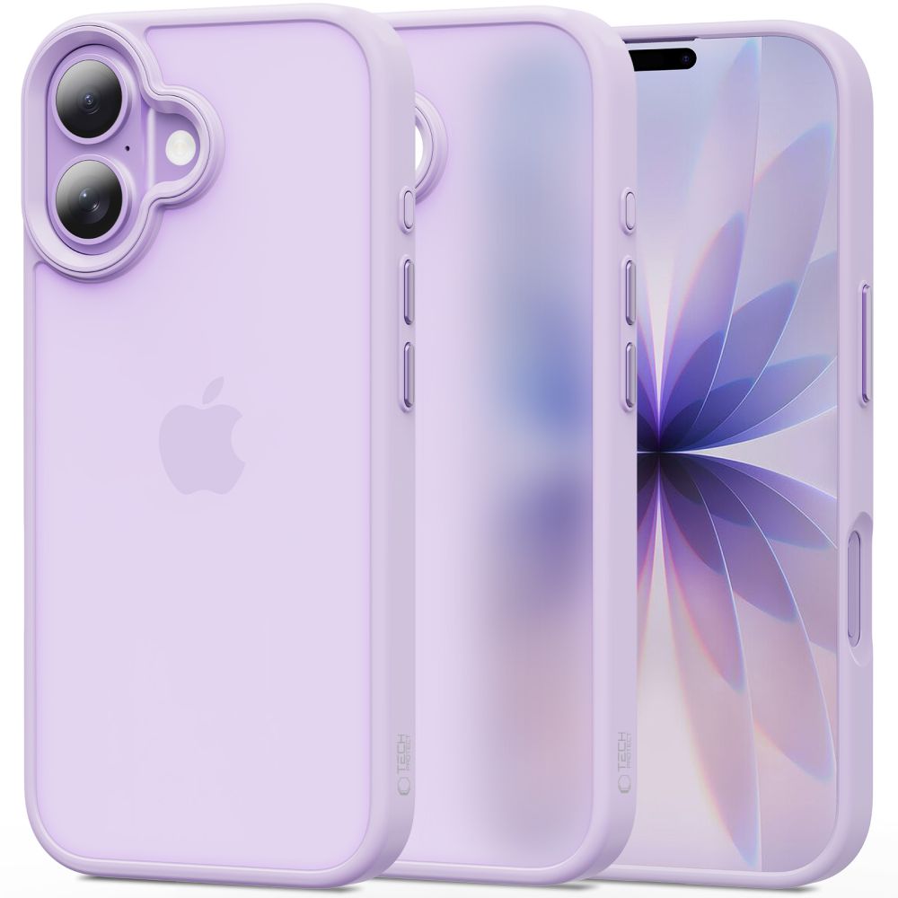 Tech-Protect MagMat dėklas iPhone 17 violetinis