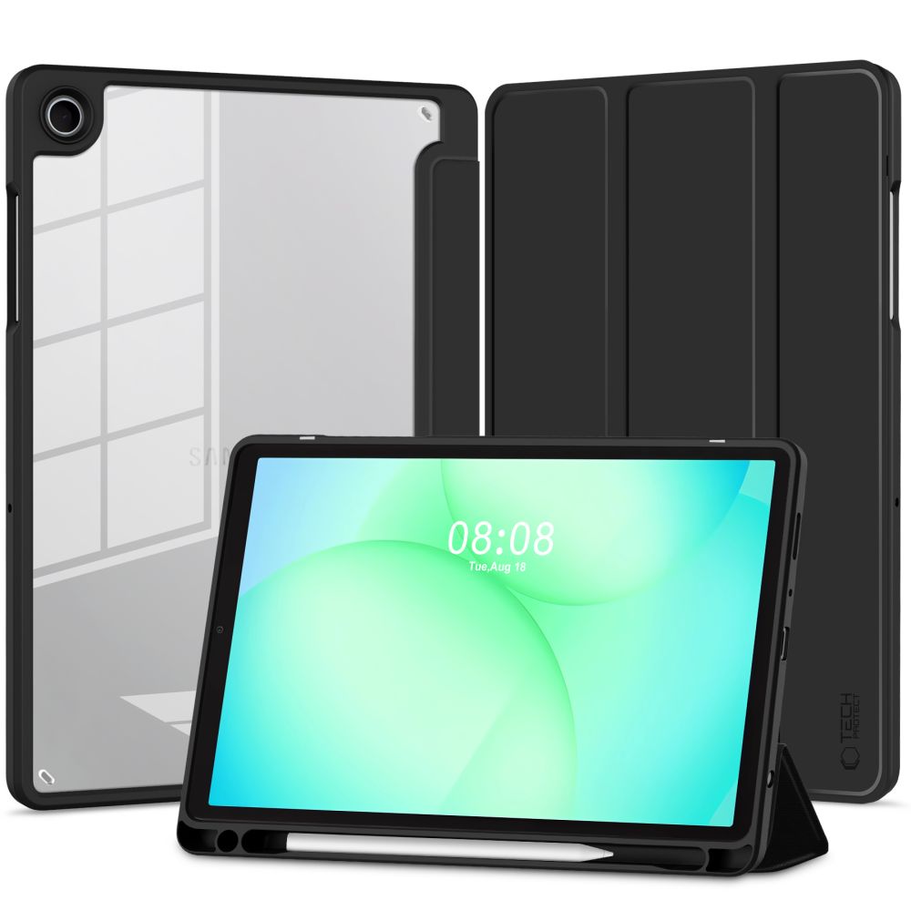 Tech-Protect SC Pen Hybrid dėklas Samsung Galaxy Tab A9+ / A11+ Plus 11.0 juodas
