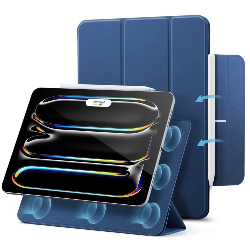 ESR Rebound Magnetic deklas iPad Pro 13 7 / 8 / 2024-2025 - Tamsiai melynas