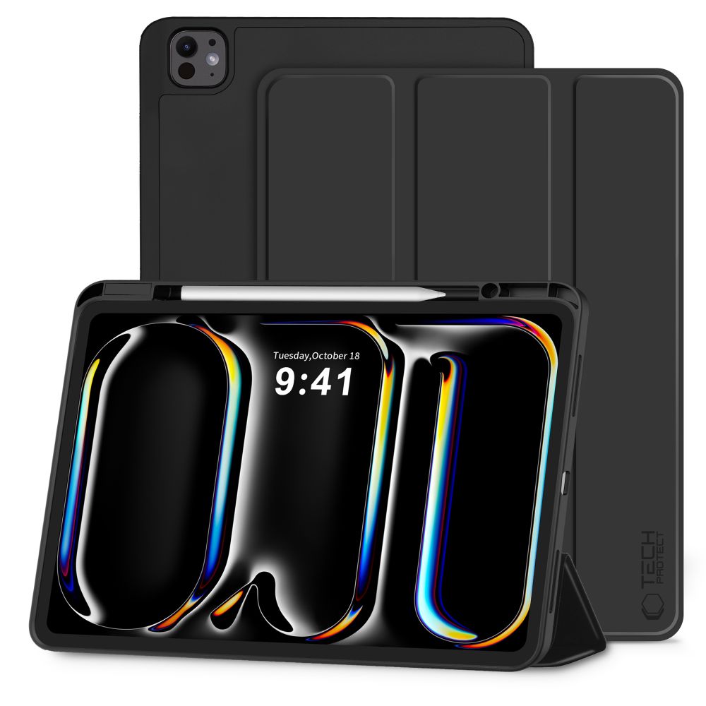 Tech-Protect SC Pen deklas iPad Pro 11 5/6 2024-2025 - Juodas