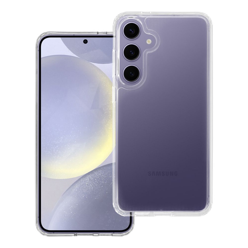 SUPER CLEAR HYBRID dėklas telefonui SAMSUNG S24 Plus skaidrus