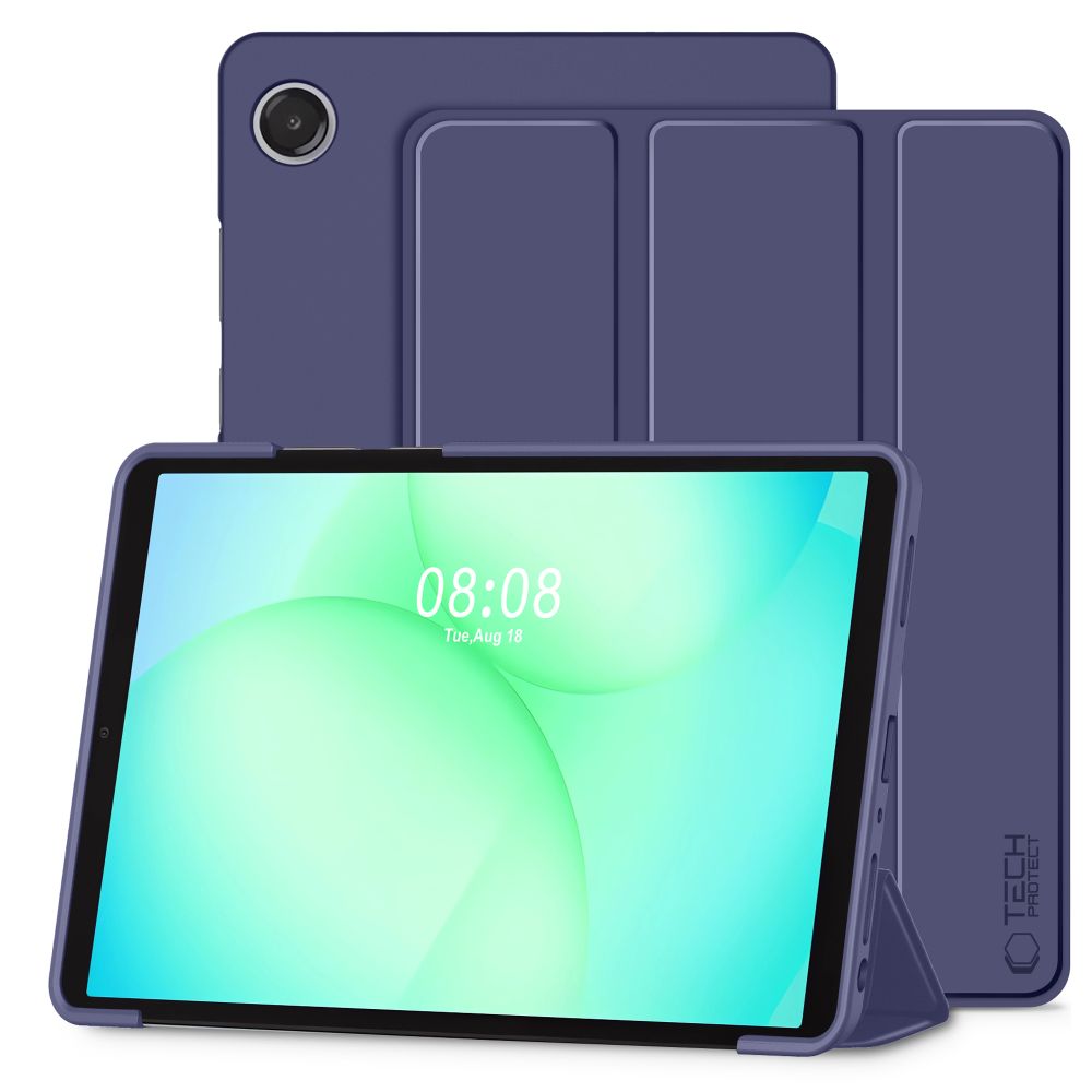 TechProtect SmartCase deklas Samsung Galaxy Tab A9+ / A11+ Plus 11.0 X210 / X215 / X216 / X230 / X235 / X236 - Tamsiai melynas
