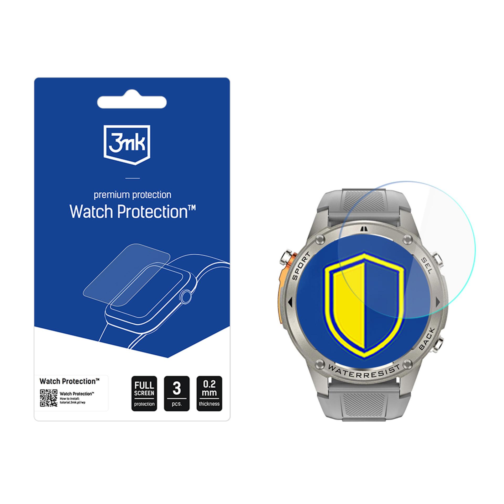 3mk Watch Protection FlexibleGlass hibridinis stiklas Alligator Watch GPS