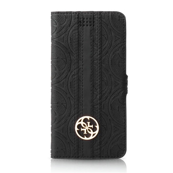 Guess 4G Heritage Book universalus L 4.6" - 5.2" dėklas juodas