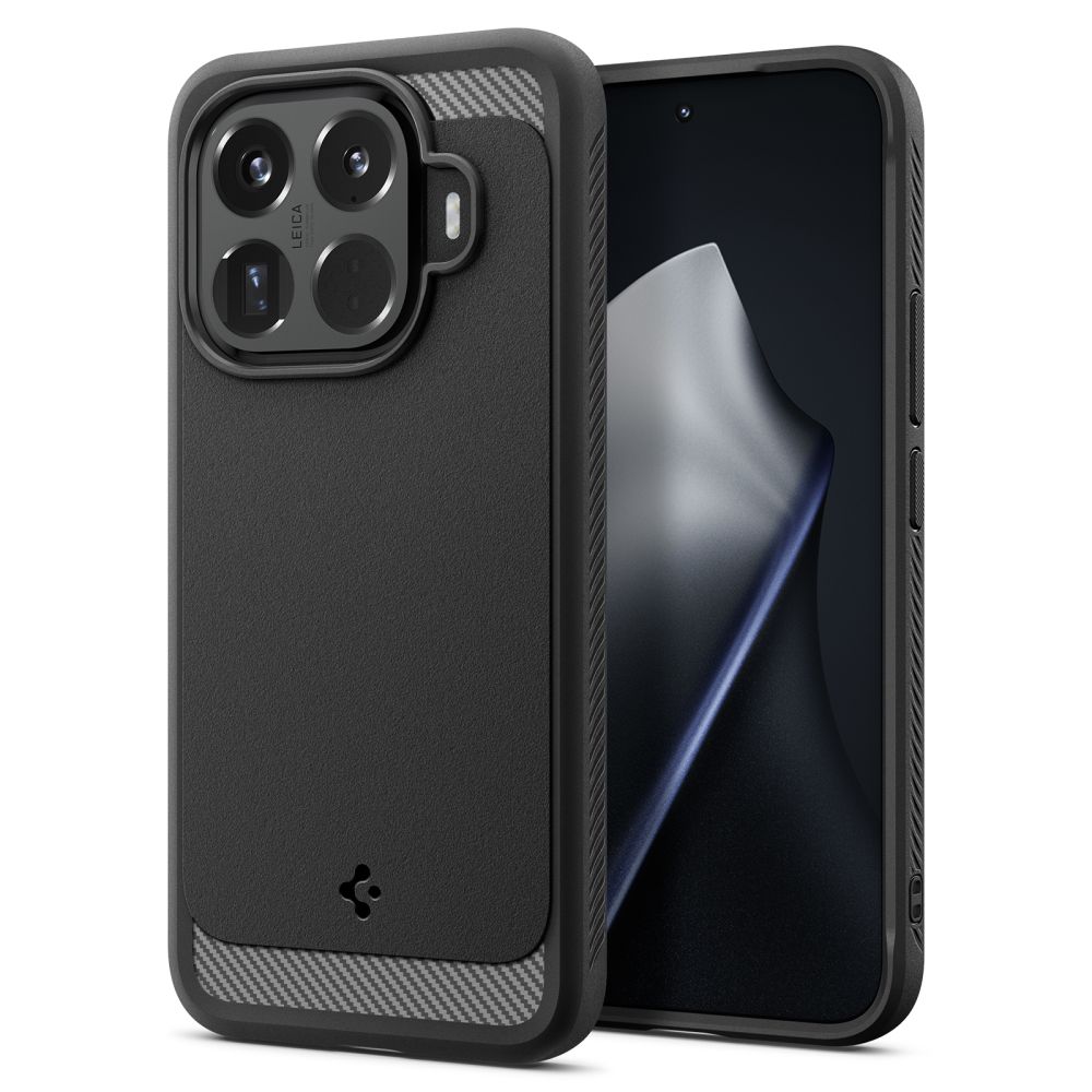 Spigen Rugged Armor Dėklas for Xiaomi 15T Pro - juodas
