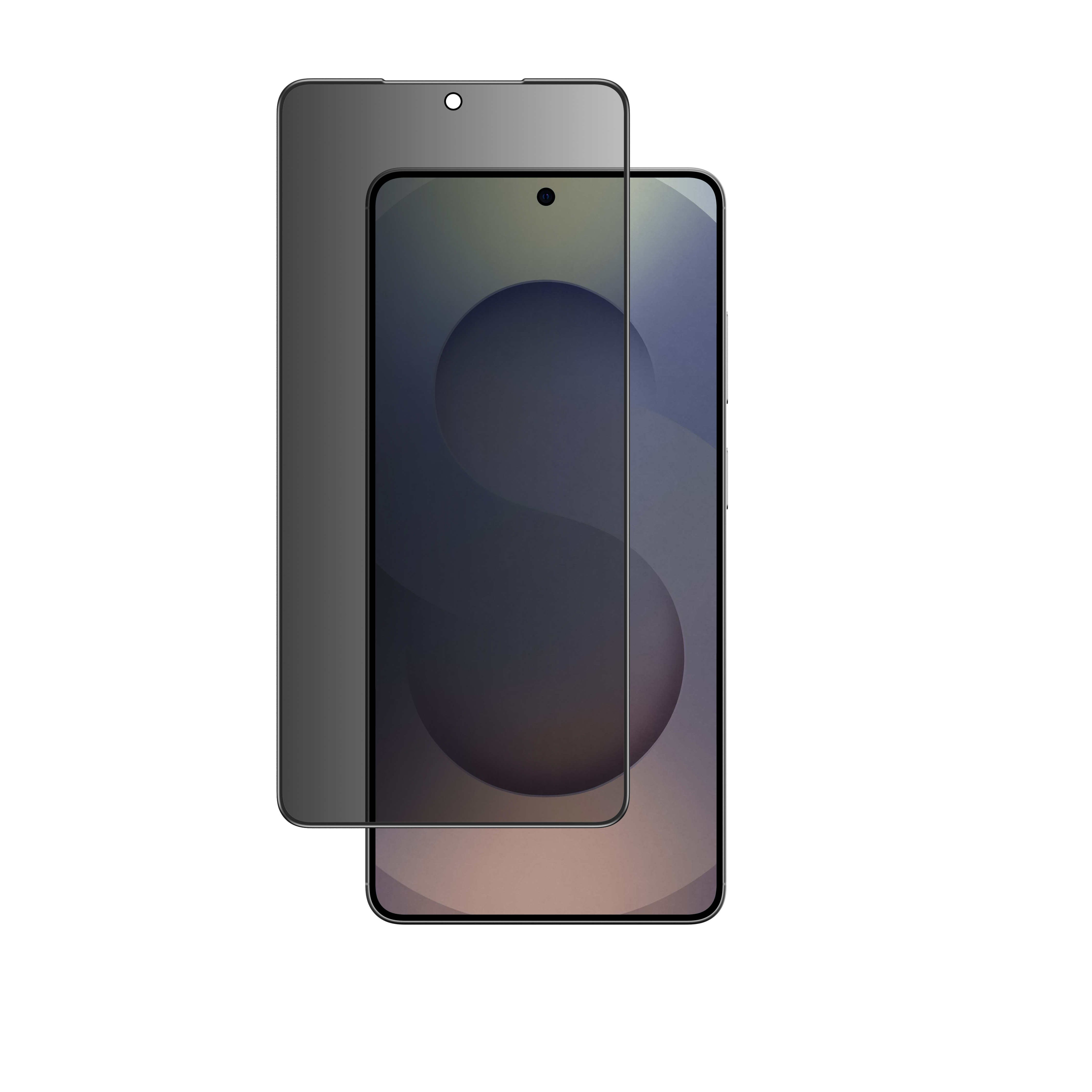 "AmazingThing TITAN Vision 7" grūdintas stiklas "Samsung S26" itin matinis privatumas