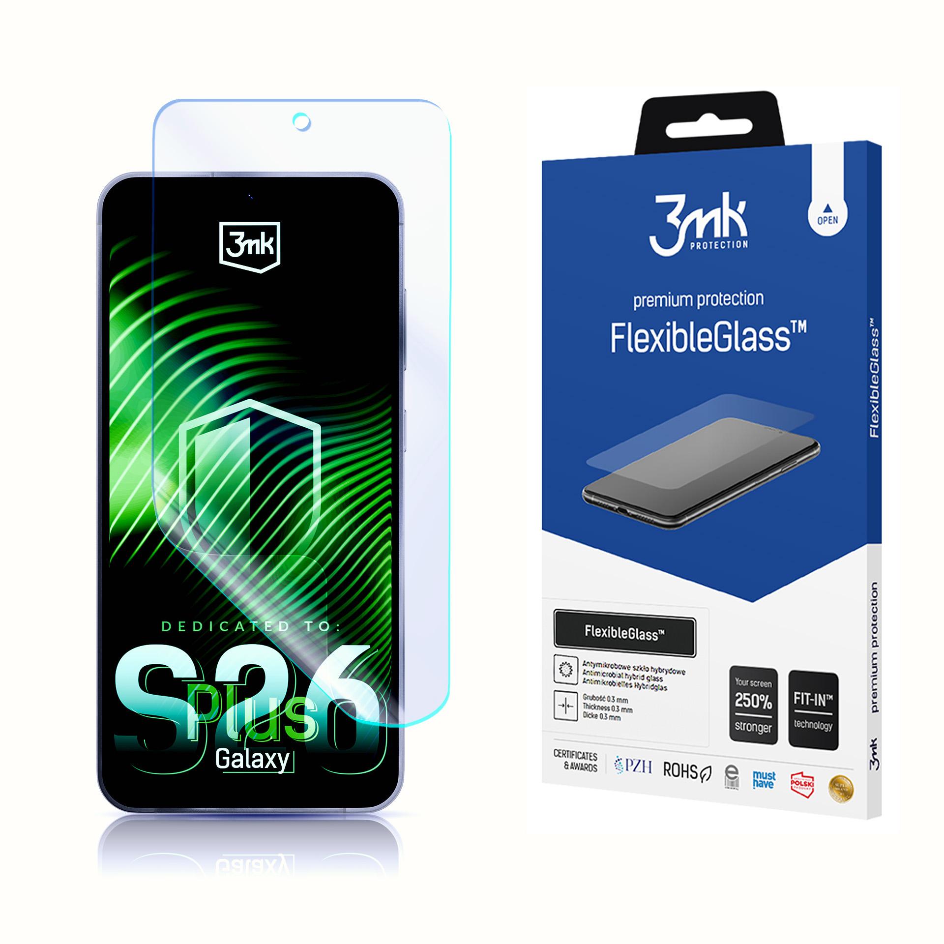 3mk FlexibleGlass гибридное стекло для Samsung Galaxy S26+