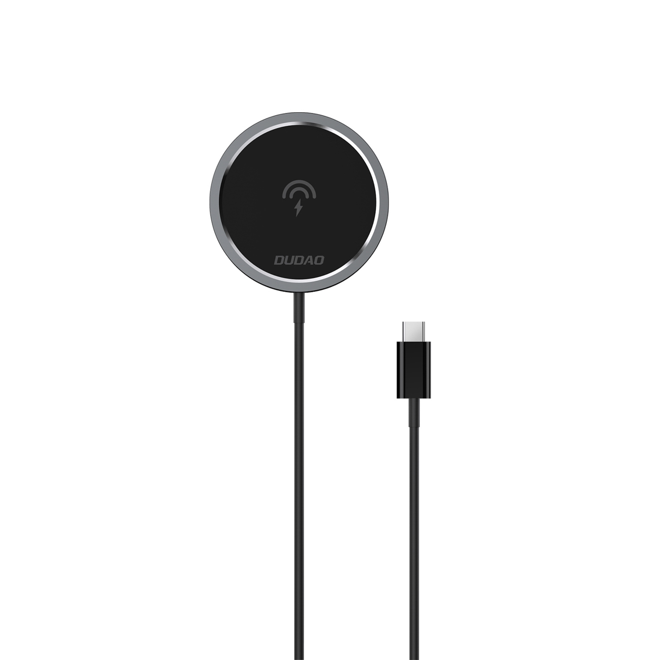 Dudao A12XS 15W MagSafe suderinamas Belaidis įkroviklis - juodas