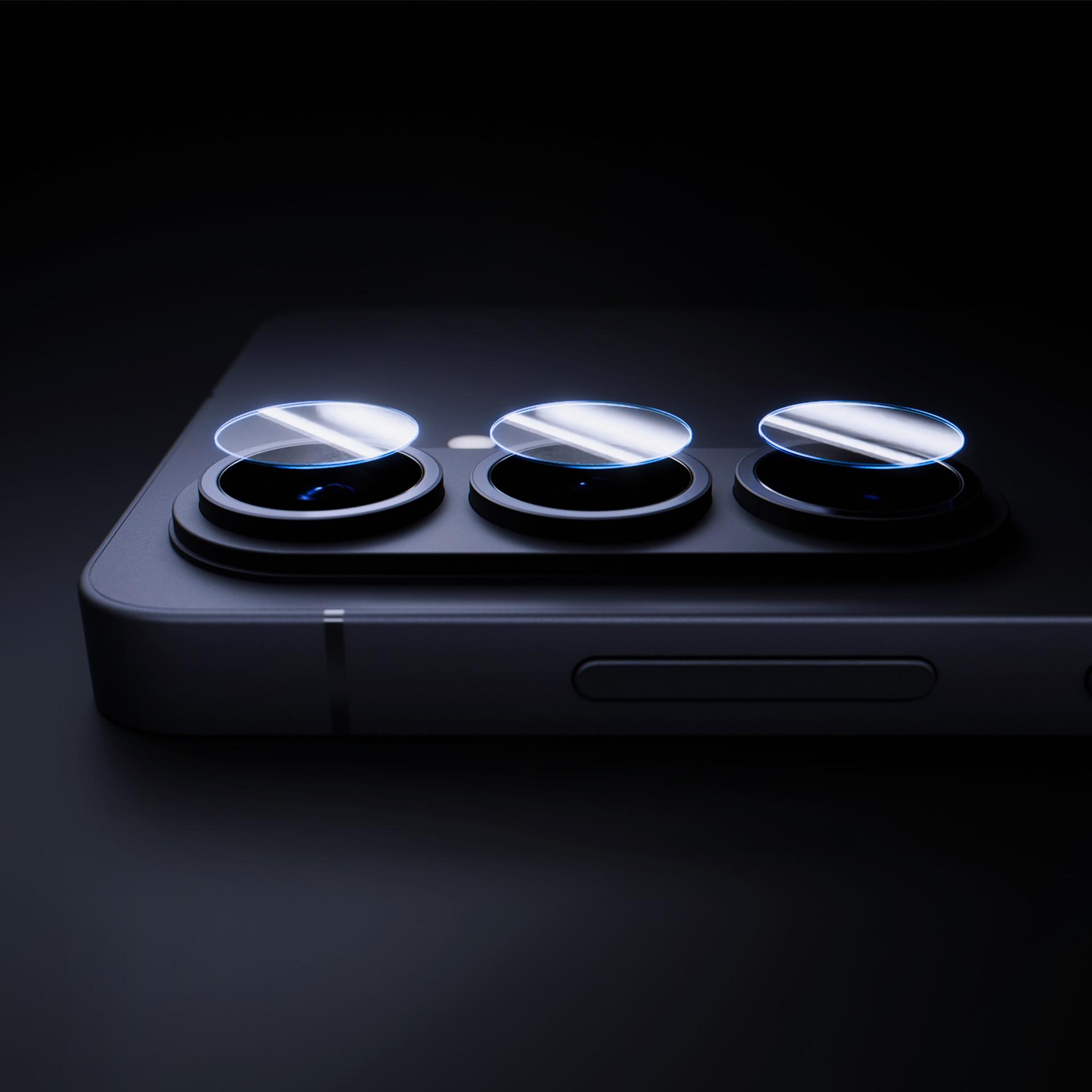 3mk Lens Protection Hybrid Stiklas for the Camera Lens on Samsung Galaxy S26+