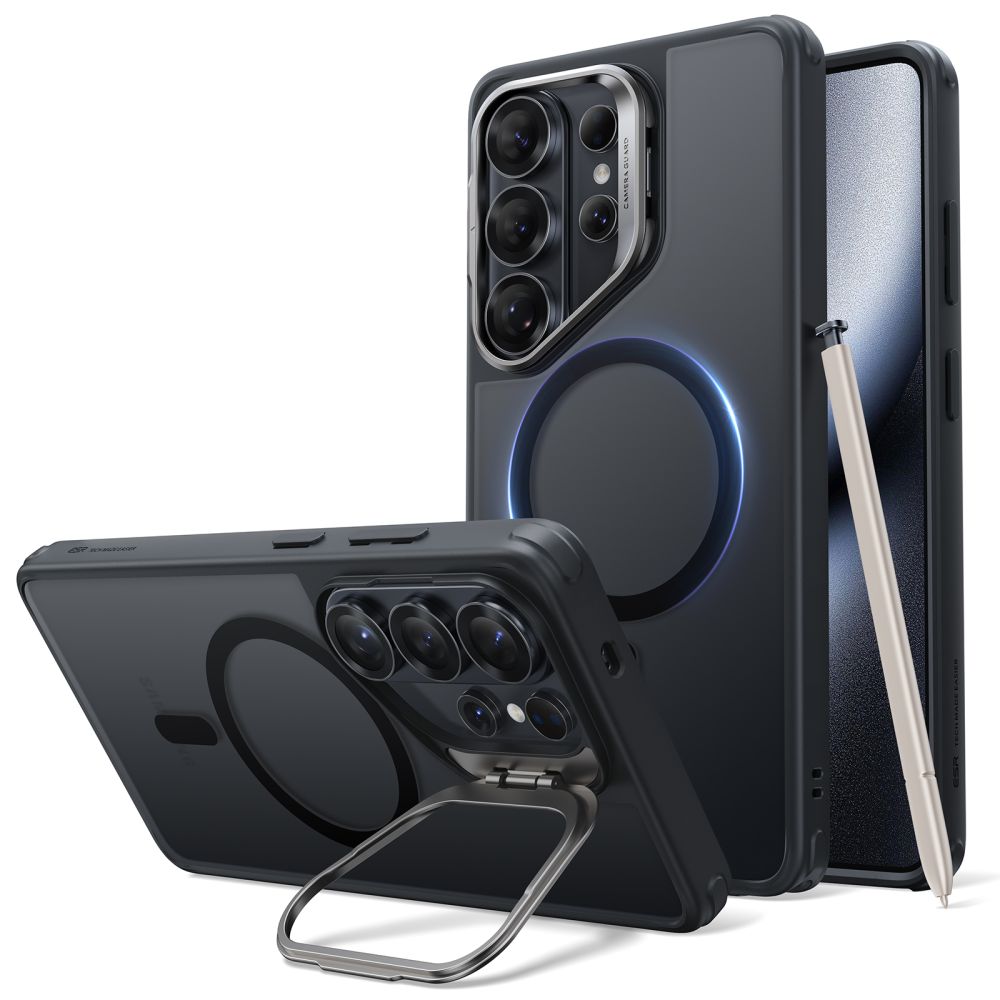 ESR Classic Hybrid Kickstand MagSafe dėklas "Samsung Galaxy S26 Ultra" - Juodas