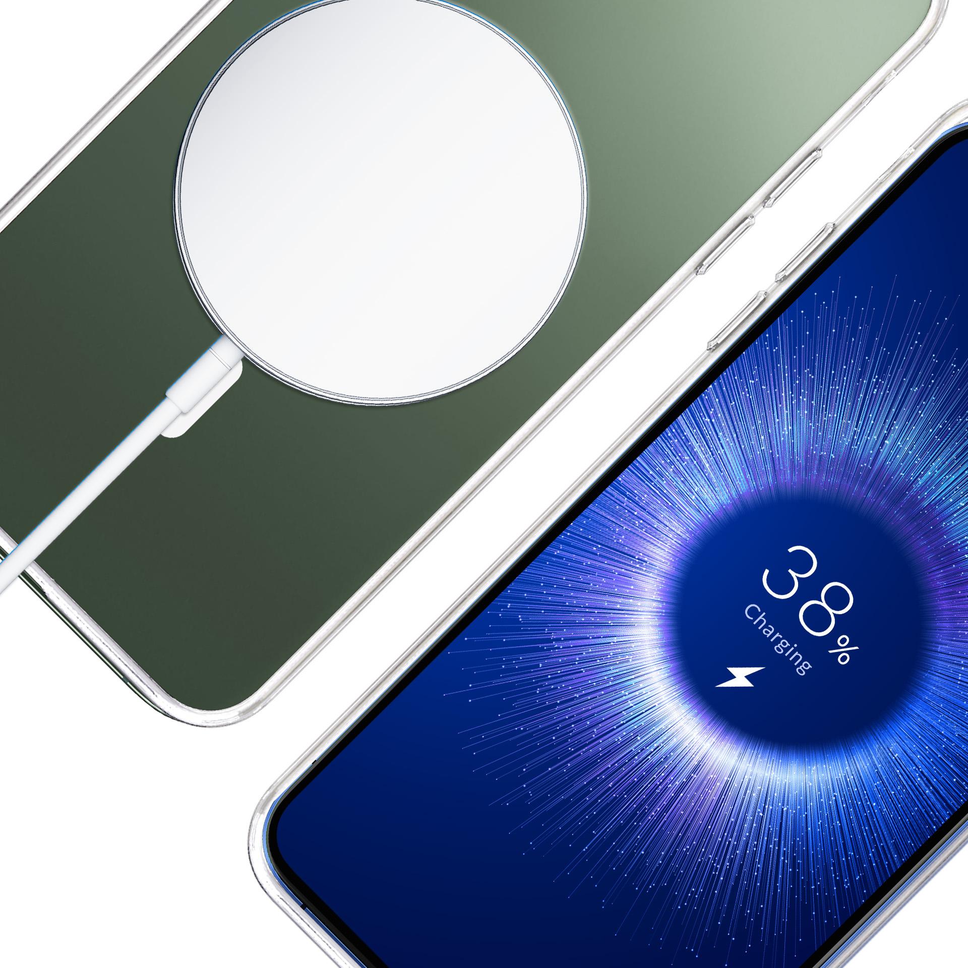 "3mk Armor Magcase" dėklas "iPhone 13 Pro Max" - Skaidrus