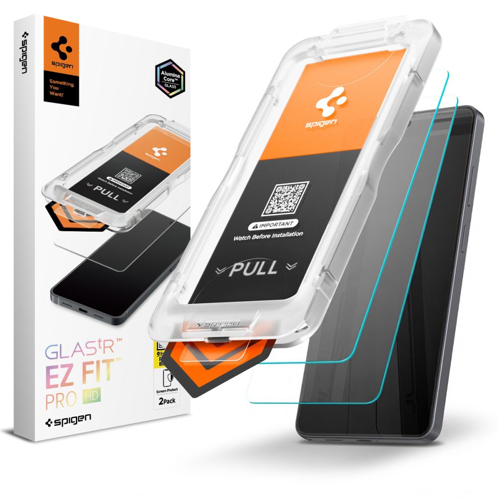 Spigen Glas.Tr Ez Fit Pro HD grūdintas stiklas 2 vnt. skirta Samsung Galaxy S26 Ultra skaidrus