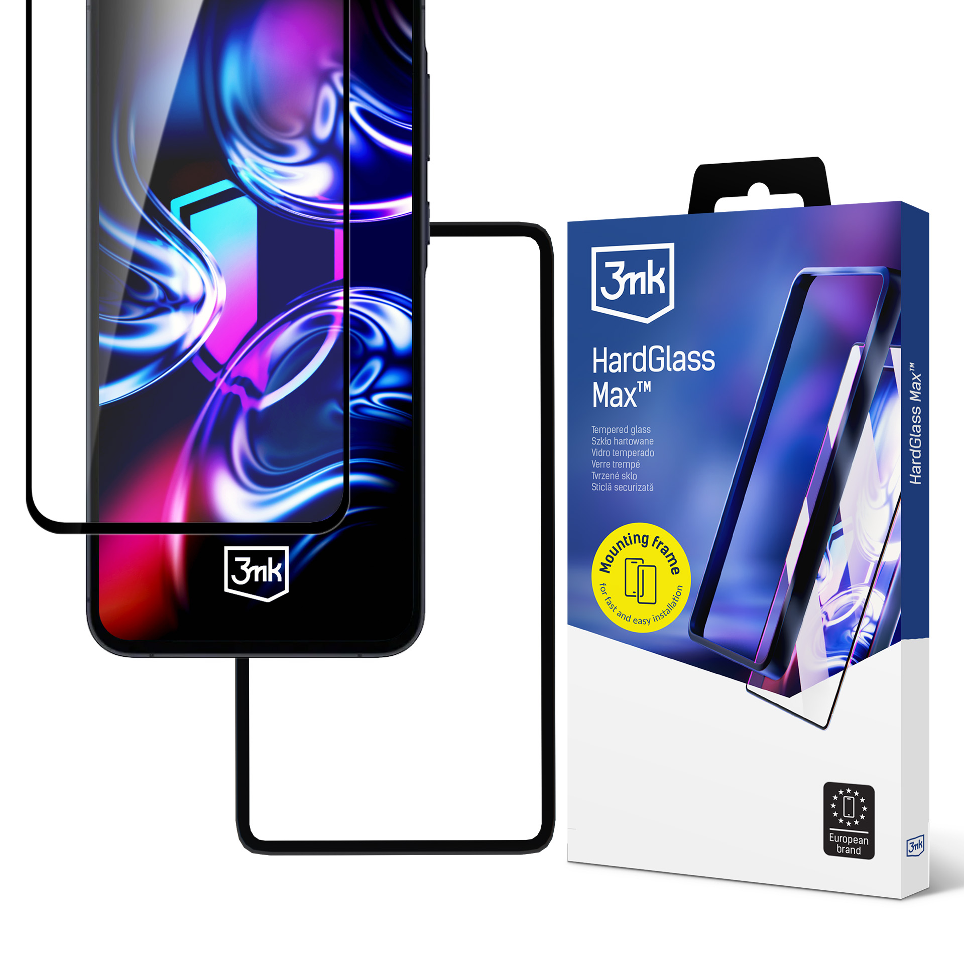 3mk HardGlass Max grūdintas stiklas, skirtas "Samsung Galaxy A25 5G