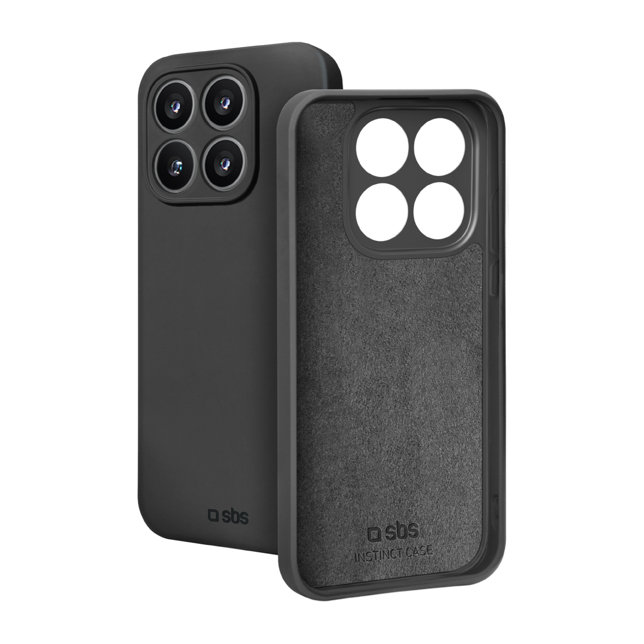 SBS Instinct dėklas Xiaomi 17 - juodas