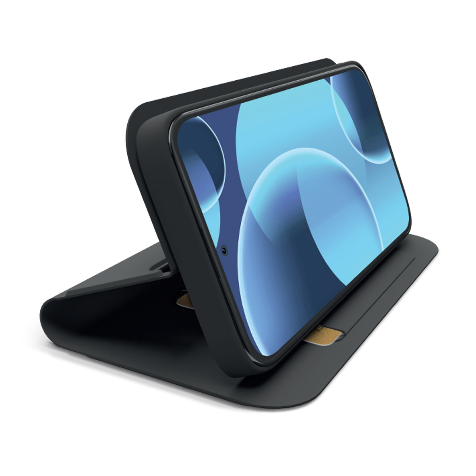 SBS Wallet Smooth dėklas Xiaomi 17 Pro su atvartu juodas