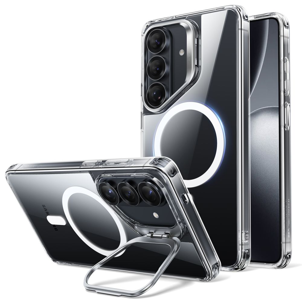 ESR Classic Hybrid Kickstand MagSafe dėklas "Samsung Galaxy S26" - skaidrus