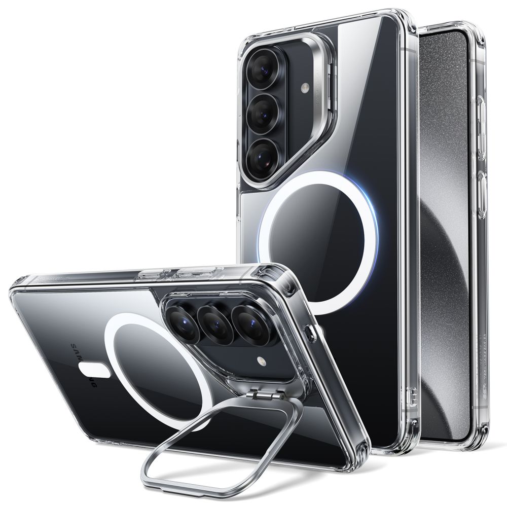 ESR Classic Hybrid Kickstand MagSafe dėklas "Samsung Galaxy S26+" - skaidrus