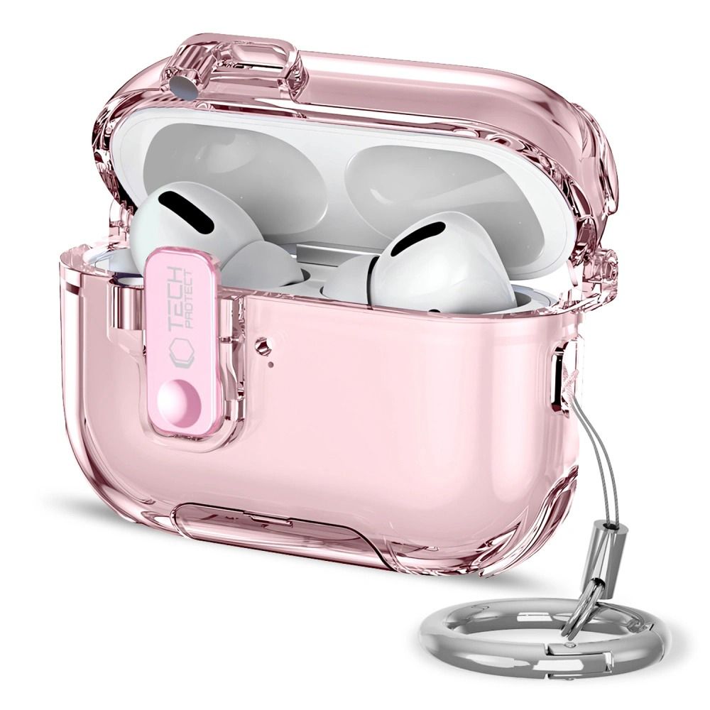 "Tech-Protect Bounce Pro" dėklas "AirPods Pro 3" - rožinis