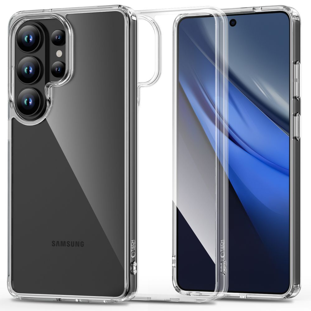 Tech-Protect FlexAir Hybrid Dėklas for Samsung Galaxy S26 Ultra - Clear