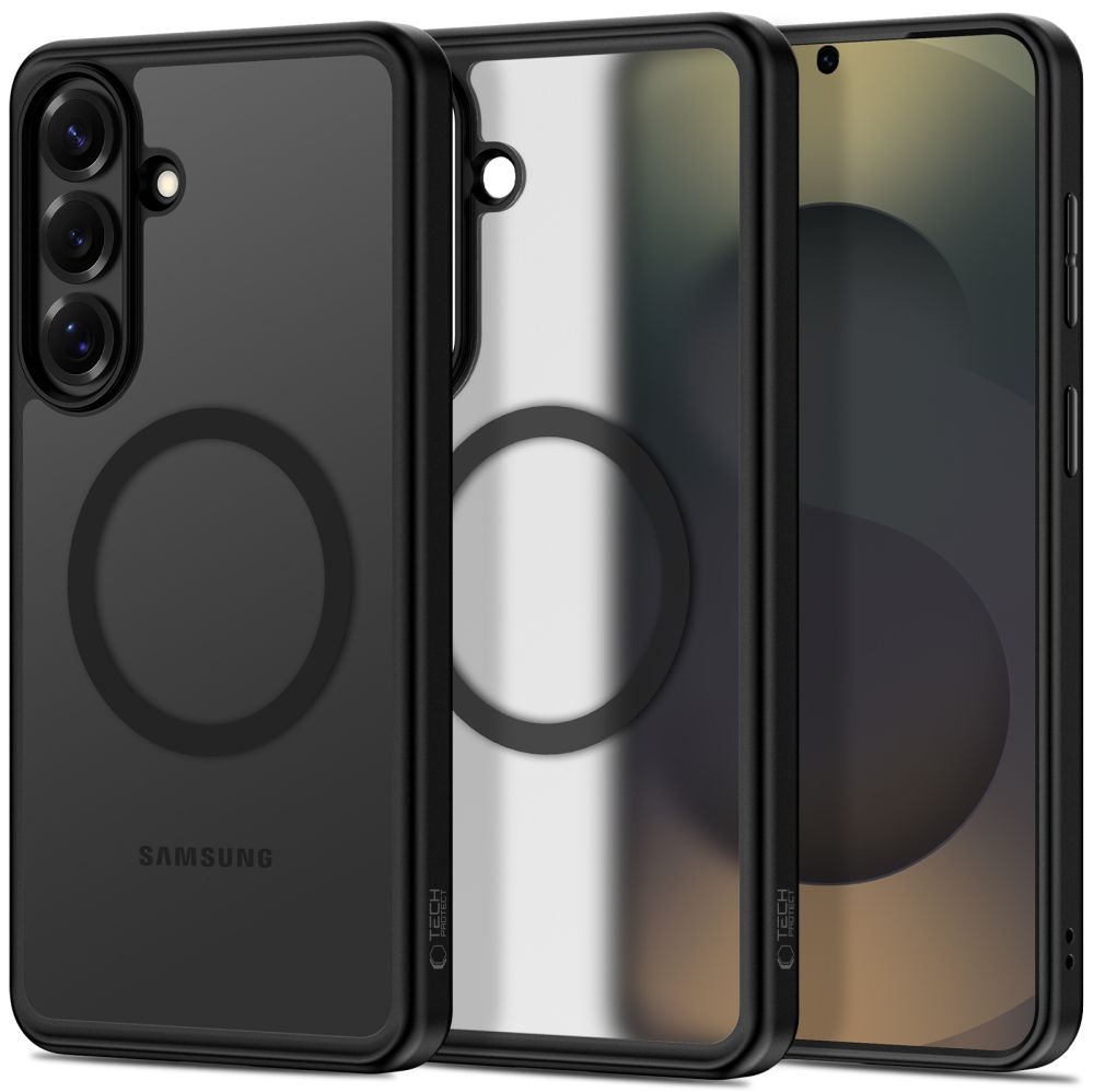 Tech-Protect MagPeak MagSafe dėklas for Samsung Galaxy S26 - juodas