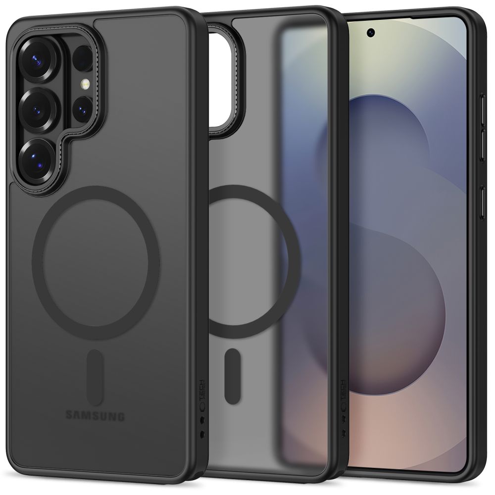 Tech-Protect MagCam MagSafe Dėklas for Samsung Galaxy S26 Ultra - Matinis juodas