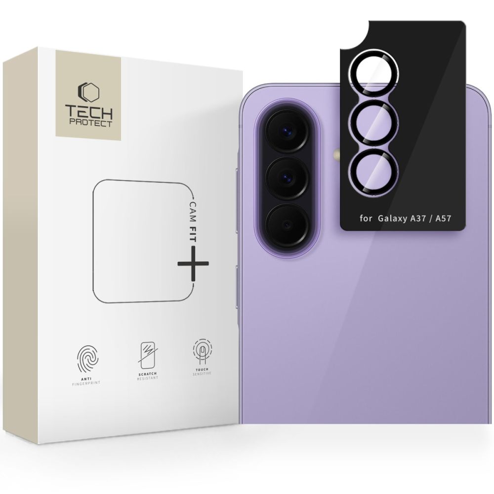 Tech-Protect Camring Fit+ Camera Dėklas for Samsung Galaxy A37 / A57 5G - juodas