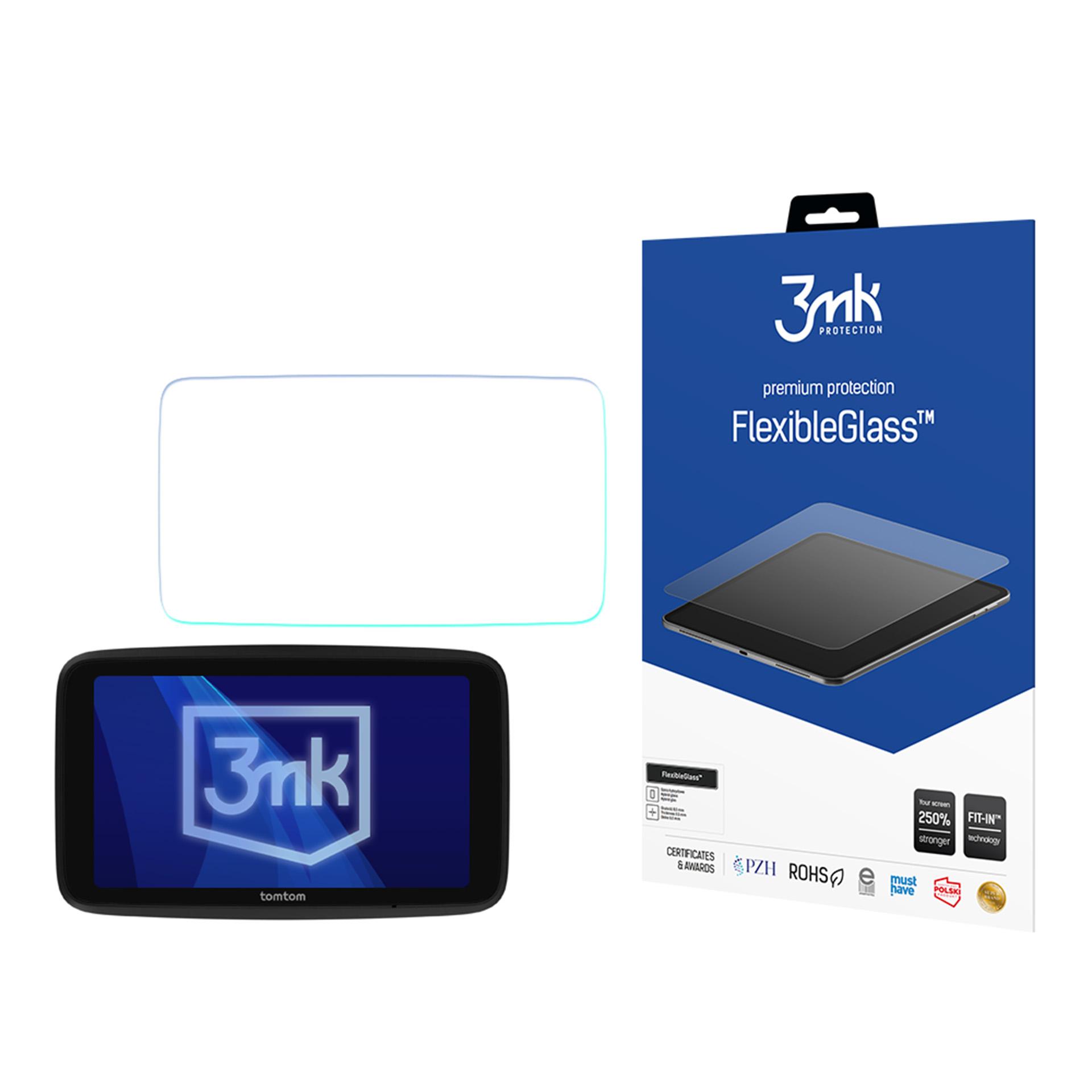 3mk FlexibleGlass hibridinis stiklas, skirtas "Tomtom GO Professional 6 2gen