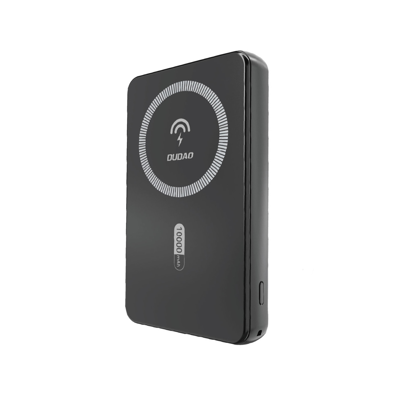 Dudao K14S magnetinė 20W 5000mAh 1x USB-A 1x USB-C juoda išorinė baterija