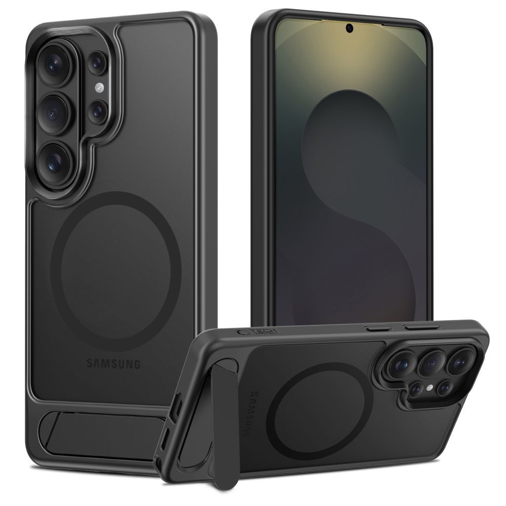 Tech-Protect MagRack MagSafe Dėklas for Samsung Galaxy S26 Ultra - Matinis juodas