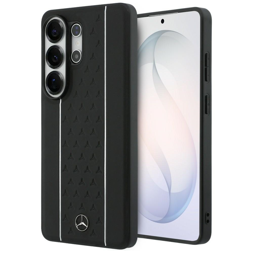 Mercedes Laurel Leaves Vertical Stripes MagSafe Dėklas for Samsung Galaxy S26 Ultra - juodas and baltas