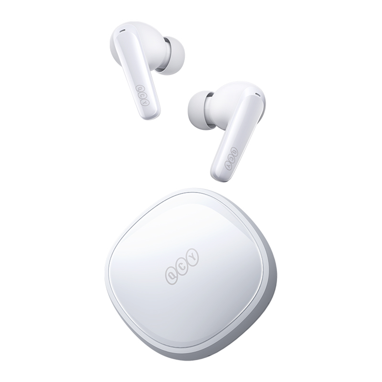 QCY T13X In-Ear Ausinės with ENC IPX5 Bluetooth 5.3 - baltas