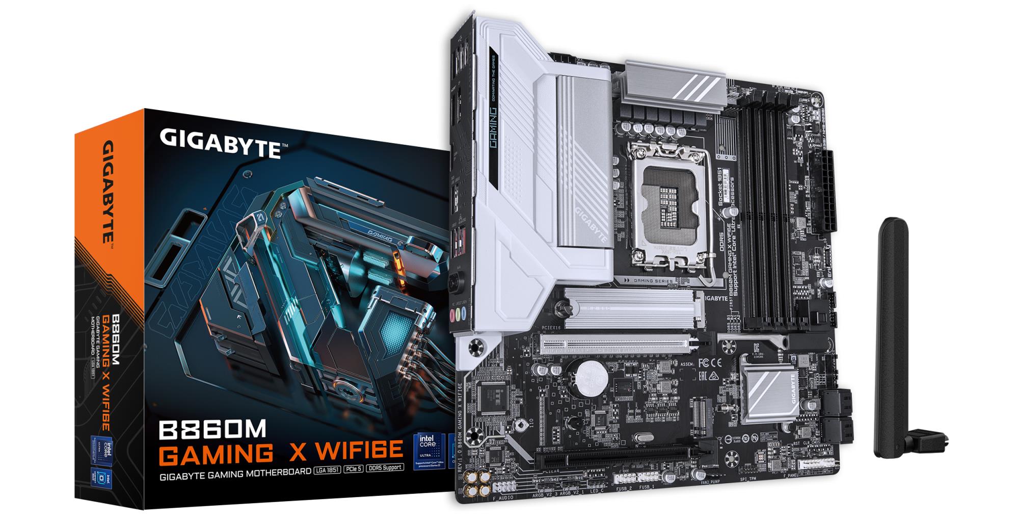 GIGABYTE B860M GAMING X WIFI6E LGA1851 pagrindinė plokštė