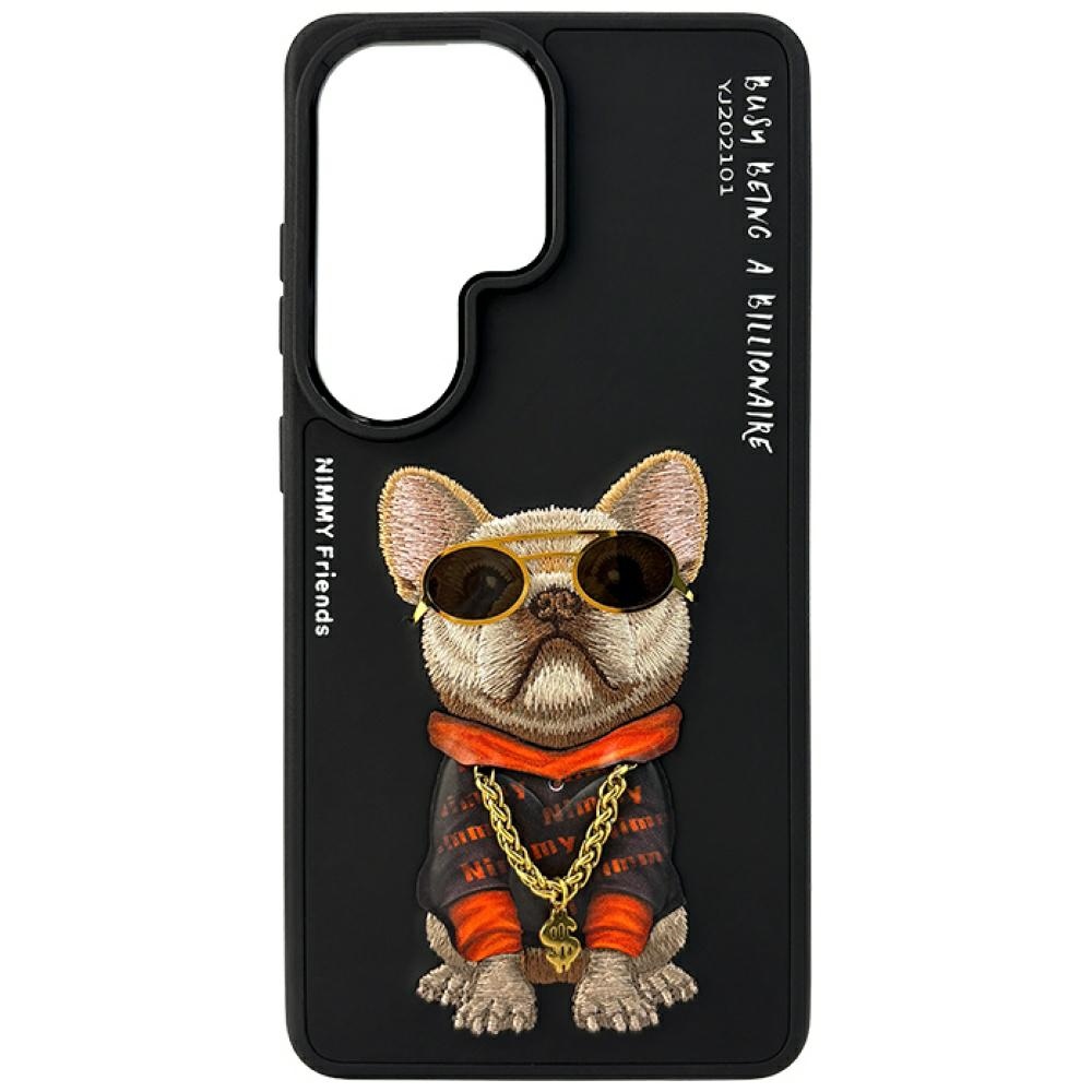 Nimmy Glasses Cool Dog dėklas Samsung Galaxy S26 Ultra juodas