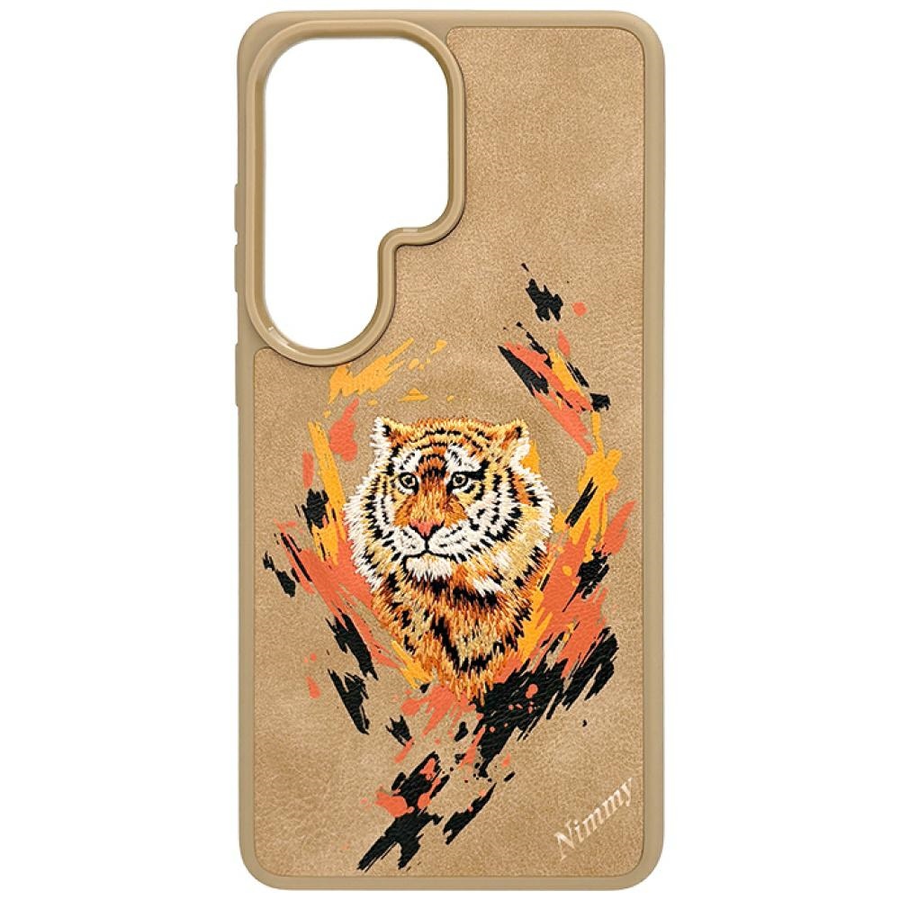 Nimmy Tiger MagSafe dėklas Samsung Galaxy S26 Ultra šviesiai rudas